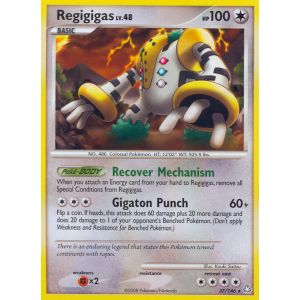 Regigigas 37/146 Pokemon TCG Diamond & Pearl Legends Awakened