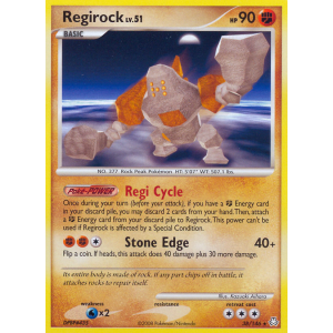 Regirock 38/146 Pokemon TCG Diamond & Pearl Legends Awakened