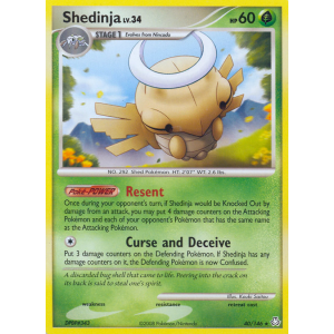 Shedinja 40/146 Pokemon TCG Diamond & Pearl Legends Awakened