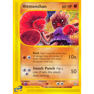 Hitmonchan 81/147 Pokemon TCG E-Card Aquapolis