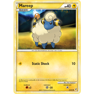 Mareep 63/95 Pokemon TCG HeartGold & SoulSilver Call of Legends