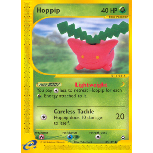 Hoppip 83/147 Pokemon TCG E-Card Aquapolis