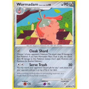 Wormadam Trash Cloak 51/99 Pokemon TCG Platinum Arceus