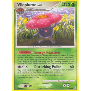 Vileplume 45/146 Pokemon TCG Diamond & Pearl Legends Awakened