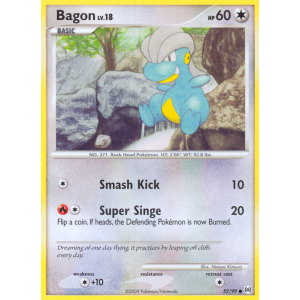 Bagon 52/99 Pokemon TCG Platinum Arceus