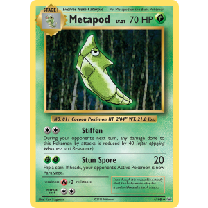 Metapod 4/108 Pokemon TCG XY Evolutions