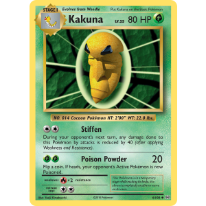 Kakuna 6/108 Pokemon TCG XY Evolutions