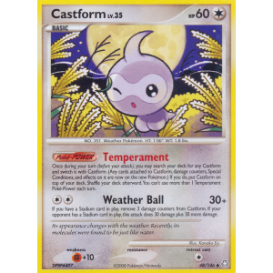 Castform 48/146 Pokemon TCG Diamond & Pearl Legends Awakened