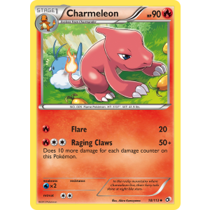 Charmeleon 18/113 Pokemon TCG Black & White Legendary Treasures