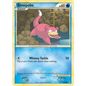 Slowpoke 70/95 Pokemon TCG HeartGold & SoulSilver Call of Legends