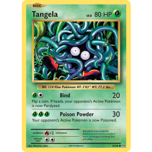 Tangela 8/108 Pokemon TCG XY Evolutions