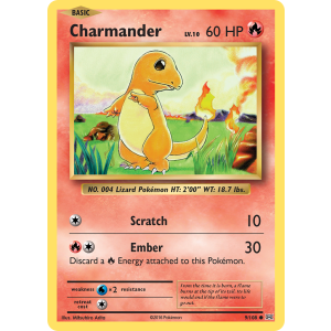 Charmander 9/108 Pokemon TCG XY Evolutions