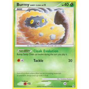 Burmy Sandy Cloak 57/99 Pokemon TCG Platinum Arceus