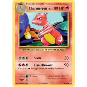 Charmeleon 10/108 Pokemon TCG XY Evolutions