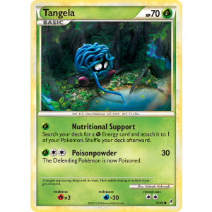 Tangela 72/95 Pokemon TCG HeartGold & SoulSilver Call of Legends