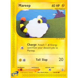 Mareep 93/147 Pokemon TCG E-Card Aquapolis