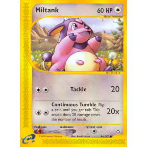 Miltank 94/147 Pokemon TCG E-Card Aquapolis