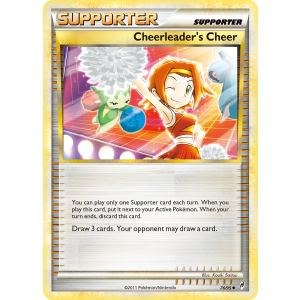 Cheerleader's Cheer 76/95 Pokemon TCG HeartGold & SoulSilver Call of Legends