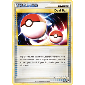 Dual Ball 78/95 Pokemon TCG HeartGold & SoulSilver Call of Legends