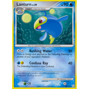 Lanturn 58/146 Pokemon TCG Diamond & Pearl Legends Awakened