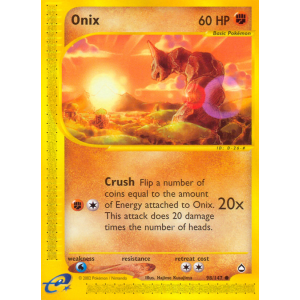 Onix 98/147 Pokemon TCG E-Card Aquapolis