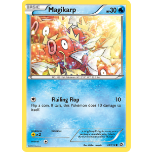 Magikarp 30/113 Pokemon TCG Black & White Legendary Treasures