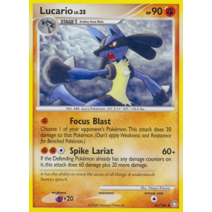 Lucario 61/146 Pokemon TCG Diamond & Pearl Legends Awakened