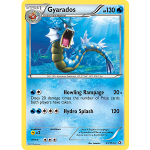 Gyarados 31/113 Pokemon TCG Black & White Legendary Treasures