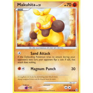 Makuhita 68/99 Pokemon TCG Platinum Arceus