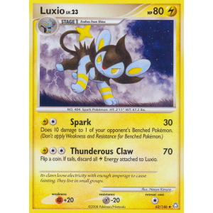 Luxio 62/146 Pokemon TCG Diamond & Pearl Legends Awakened