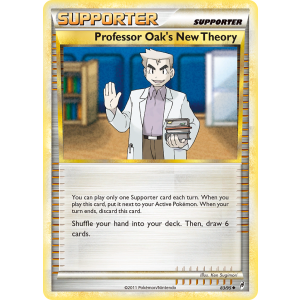 Professor Oak's New Theory 83/95 Pokemon TCG HeartGold & SoulSilver Call of Legends