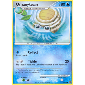 Omanyte 70/99 Pokemon TCG Platinum Arceus