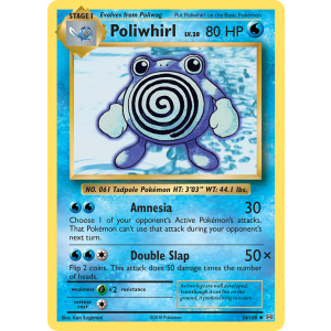 Poliwhirl 24/108 Pokemon TCG XY Evolutions