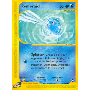 Remoraid 105/147 Pokemon TCG E-Card Aquapolis