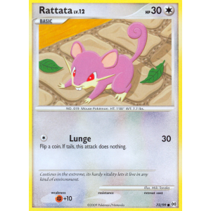 Rattata 73/99 Pokemon TCG Platinum Arceus