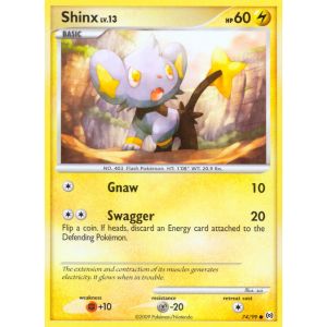 Shinx 74/99 Pokemon TCG Platinum Arceus