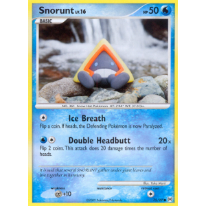 Snorunt 75/99 Pokemon TCG Platinum Arceus