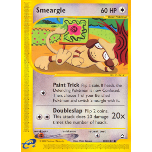 Smeargle 109/147 Pokemon TCG E-Card Aquapolis