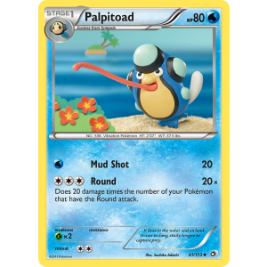 Palpitoad 41/113 Pokemon TCG Black & White Legendary Treasures