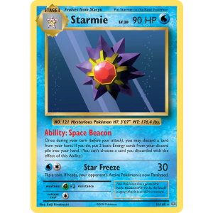 Starmie 31/108 Pokemon TCG XY Evolutions