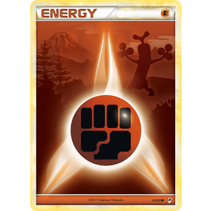 Fighting Energy 93/95 Pokemon TCG HeartGold & SoulSilver Call of Legends