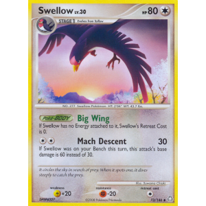 Swellow 73/146 Pokemon TCG Diamond & Pearl Legends Awakened