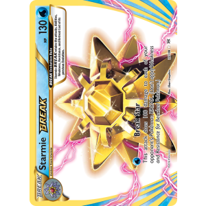 Rare BREAK Starmie BREAK 32/108 Pokemon TCG XY Evolutions