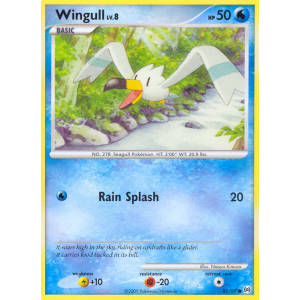 Wingull 81/99 Pokemon TCG Platinum Arceus