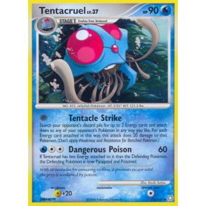 Tentacruel 75/146 Pokemon TCG Diamond & Pearl Legends Awakened