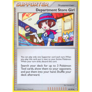 Department Store Girl 85/99 Pokemon TCG Platinum Arceus