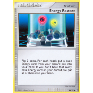 Energy Restore 86/99 Pokemon TCG Platinum Arceus