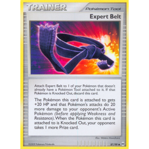 Expert Belt 87/99 Pokemon TCG Platinum Arceus