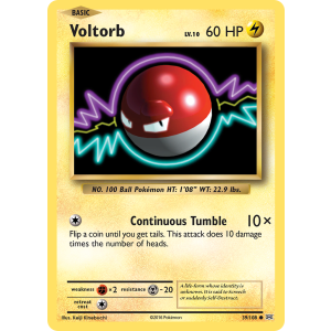 Voltorb 39/108 Pokemon TCG XY Evolutions