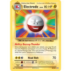 Electrode 40/108 Pokemon TCG XY Evolutions